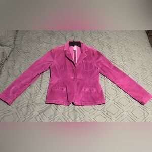 Pink corduroy jacket